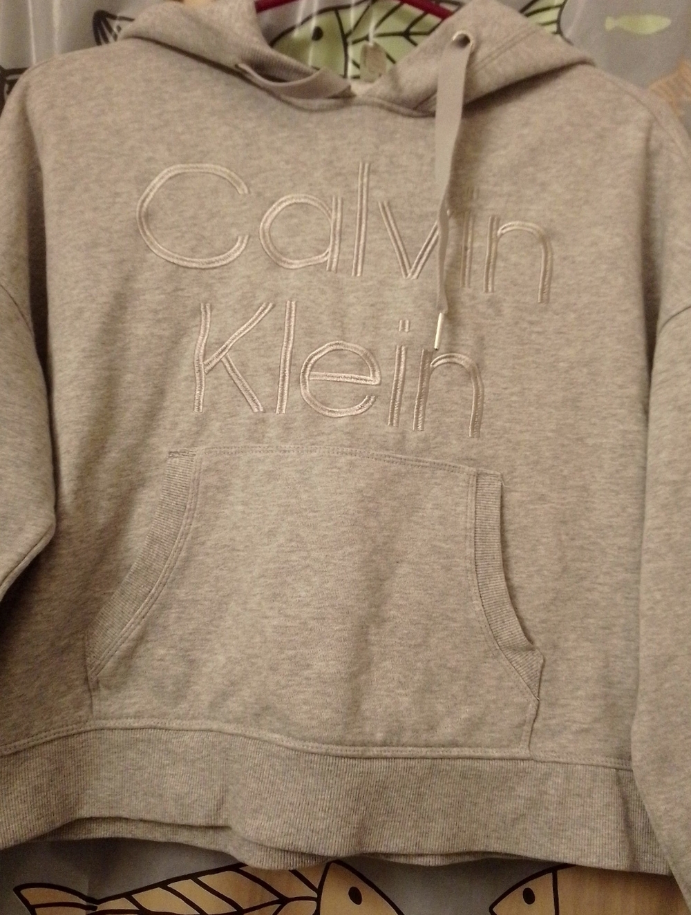 CALVIN KLEIN CROP pull over